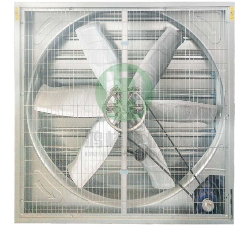 Galvanized sheet suction fan
